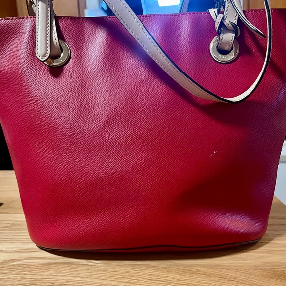 Michael Kors red bag. Well loved - Picture 1 of 6